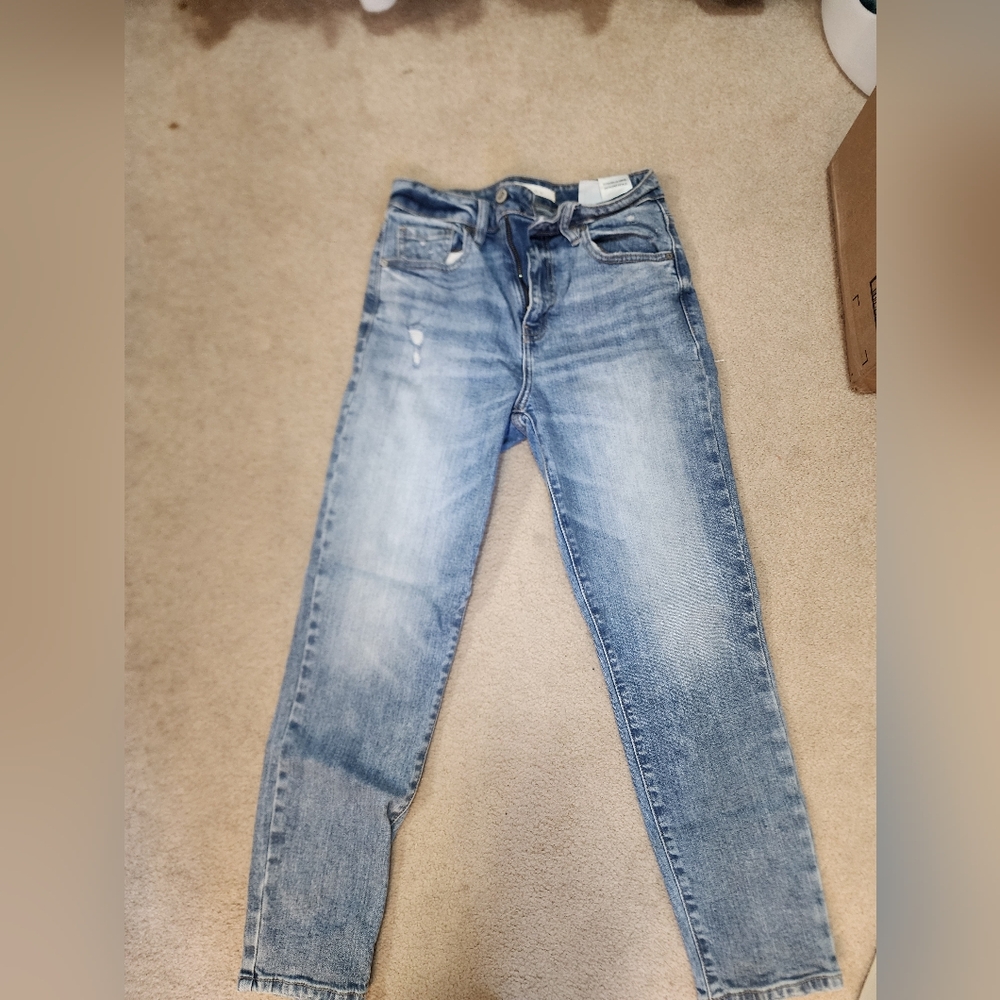 Eunina Toby super high rise Mom jeans